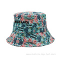 Custom Design Printed Flower Bucket Hat